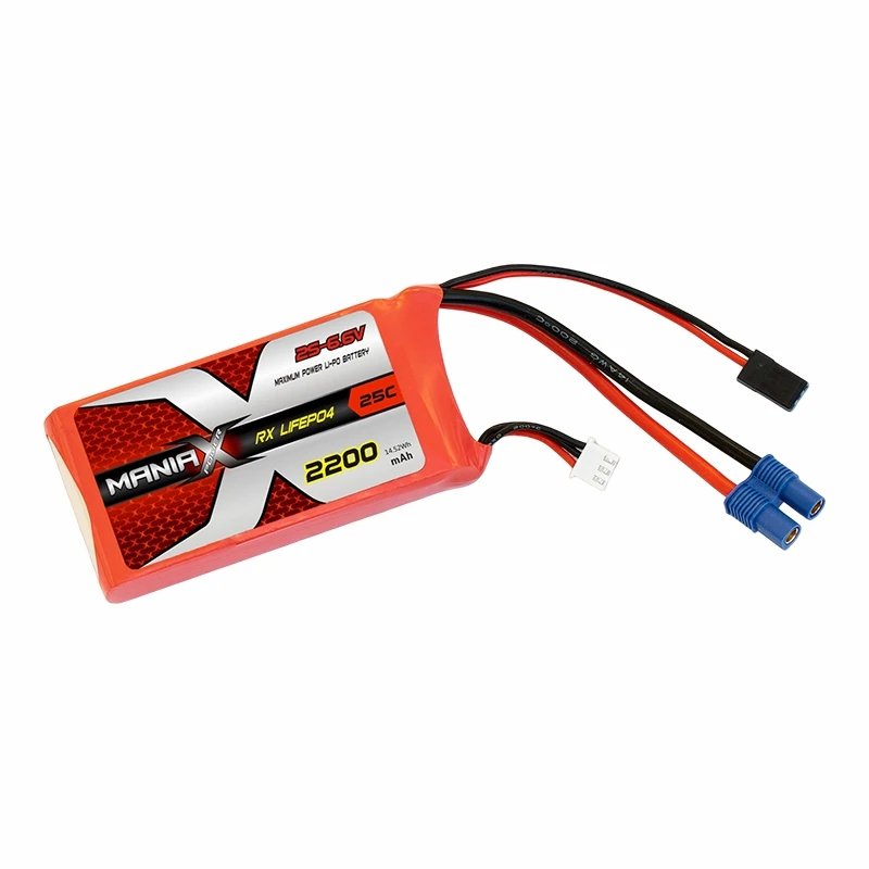 2S-6.6V 2200mAh 25C LiFePO4 batri